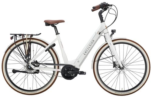 E-Stadtrad Excelsior Pearl 2023 | 500 Wh | 28 Zoll | Tiefeinsteiger