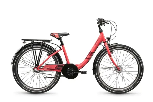 Kinderfahrrad 24 Zoll S´cool Wave steel 2024 | 24 Zoll | Tiefeinsteiger