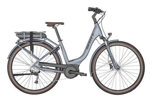 E-Bike Tourenrad Scott Sub Active eRIDE 20 Unisex rack 2022 | 400 Wh | 28 Zoll | Tiefeinsteiger