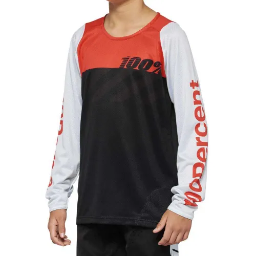 Fahrradtrikots langarm 100% R-Core Langarm Enduro Trikot