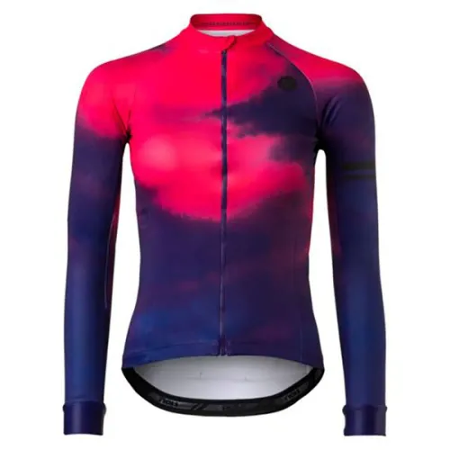 Fahrradtrikots langarm Agu Aqua Velvet