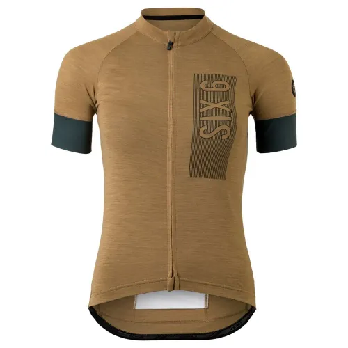 Fahrradtrikots kurzarm Agu Solid Merino II SIX6