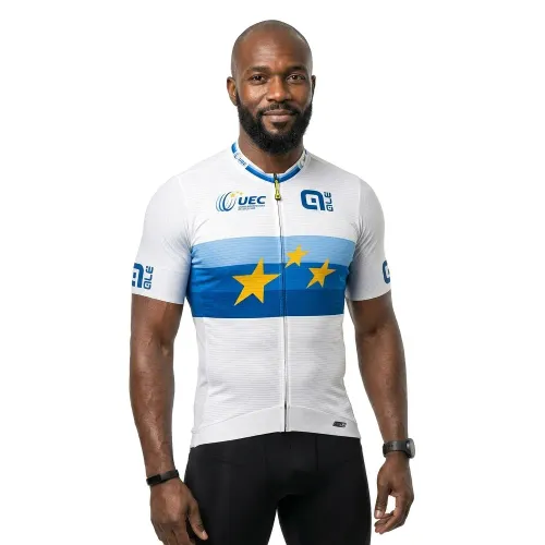 Fahrradtrikots kurzarm Alé Cycling PR-S 1000 UEC Champion D´Europe