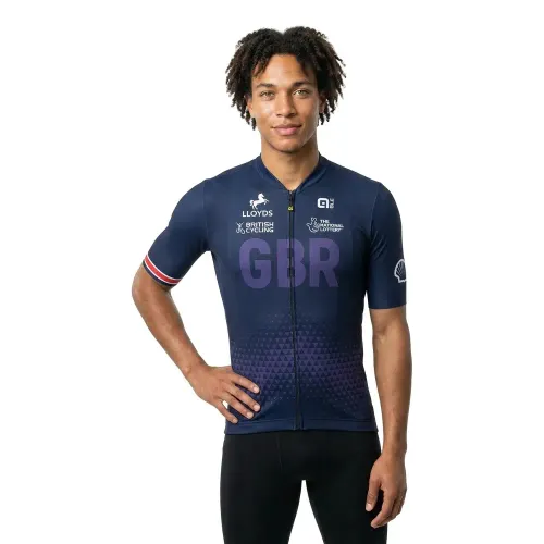 Fahrradtrikots kurzarm Alé Cycling Prime British Federation Training 2025