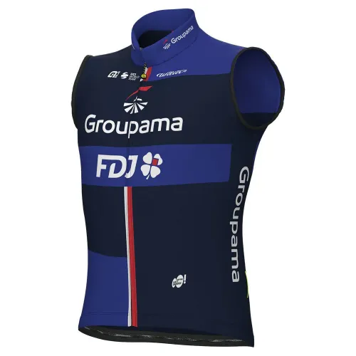 Fahrradtrikots kurzarm Alé Cycling Prime Groupama FDJ Weste 2024