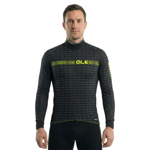 Fahrradtrikots langarm Alé Cycling PRR Green Road