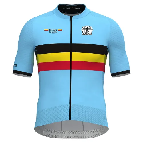 Fahrradtrikots kurzarm Bioracer Official Belgian