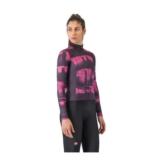 Fahrradtrikots langarm Castelli Blur Thermal