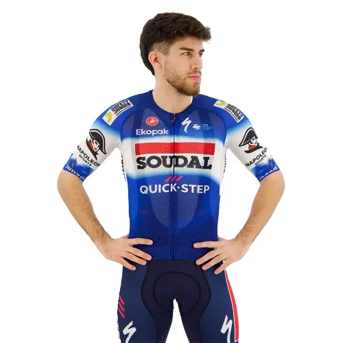Fahrradtrikots kurzarm Castelli Climber´s 4.0 Soudal Quick-Step 2024