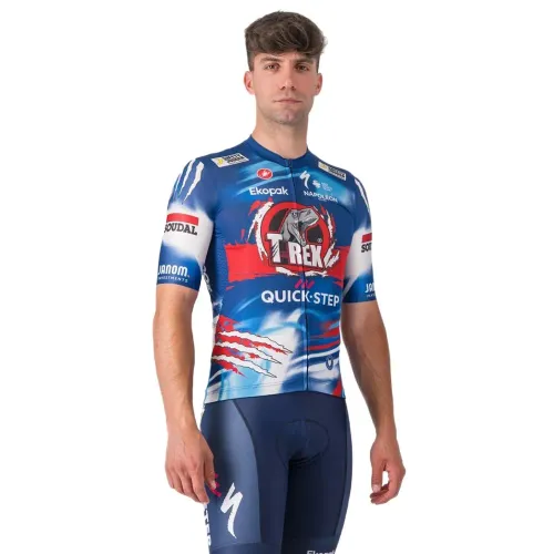 Fahrradtrikots kurzarm Castelli Competizione 3 Vuelta Soudal Quickstep