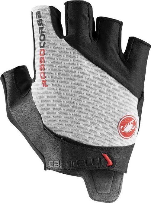 Fahrradhandschuhe Castelli Rosso Corsa Pro V Kurzfinger Handschuhe 2024