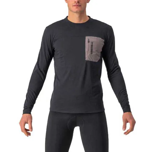 Fahrradtrikots langarm Castelli Unlimited Merino