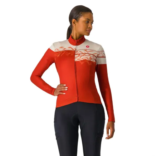 Fahrradtrikots langarm Castelli Unlimited Thermal 2