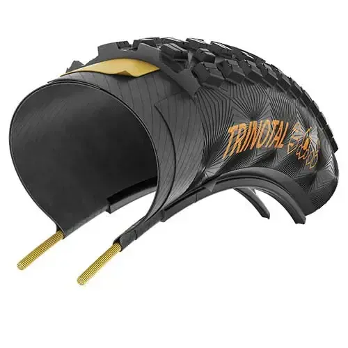 Fahrradreifen Continental Trinotal Race Casing Faltreifen 0
