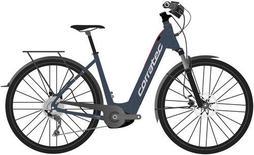 E-Bike Tourenrad Corratec E-Power Trekking 28 P6 8S Wave 2023 | 625 Wh | 28 Zoll | Tiefeinsteiger