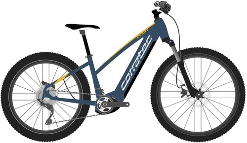 E-Trailbike Corratec E-Power X Vert Race 2023 | 625 Wh | 29 Zoll | Trapez