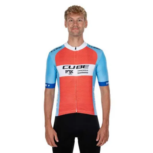 Fahrradtrikots kurzarm Cube Factory Racing