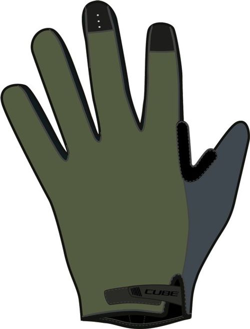 Fahrradhandschuhe Cube ROOKIE GrAVity Langfinger Handschuhe TM 2026