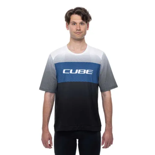 Fahrradtrikots kurzarm Cube Teamline CMPT Kurzarm Enduro Trikot 2024