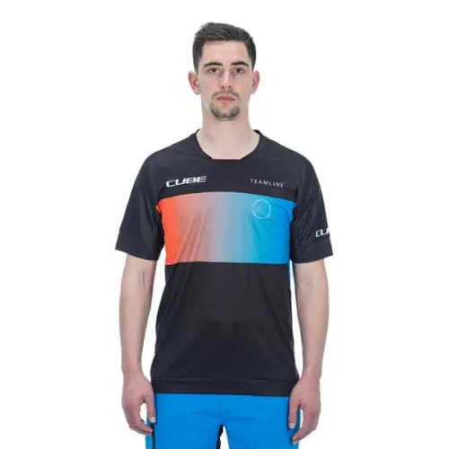 Fahrradtrikots kurzarm Cube Teamline MTB Kurzarm Enduro