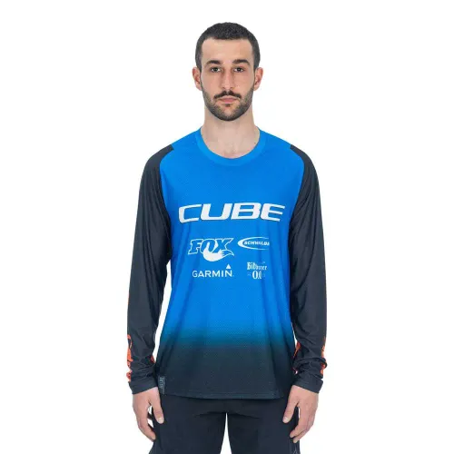 Fahrradtrikots langarm Cube Vertex X Actionteam Enduro
