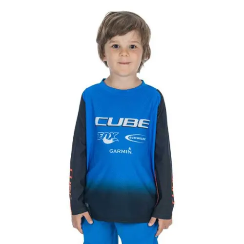 Fahrradtrikots langarm Cube Vertex X Actionteam Langarm Enduro Trikot