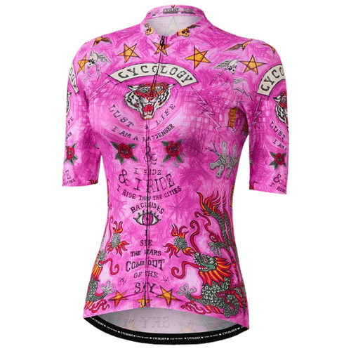 Fahrradtrikots kurzarm cycology cycling CITY OF ANGELS WOMEN’S REBORN JERSEY Radtrikot 0