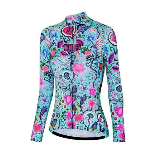 Fahrradtrikots langarm Cycology Gear Secret Garden Lightweigt 0