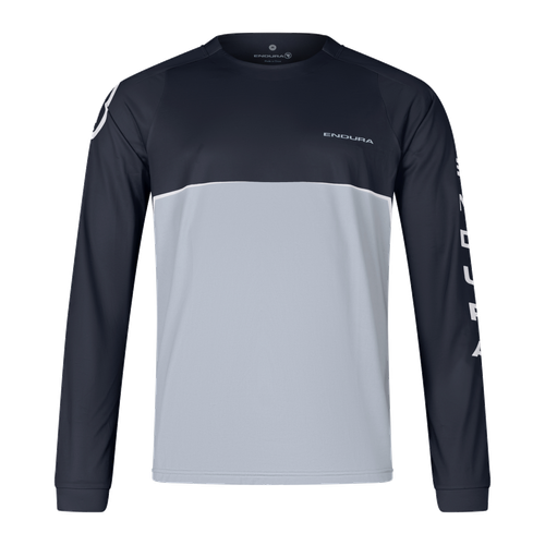 Fahrradtrikots langarm Endura CORE PRINTED L/S TEE MTB Biketrikot 2026
