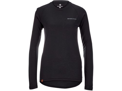 Fahrrad Unterhemd Endura Damen BaaBaa Blend Baselayer (langarm) 2023
