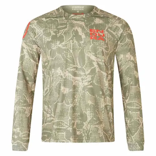 Fahrradtrikots langarm Endura Grid Floral Ltd