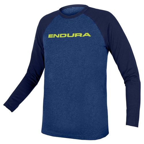 Fahrradtrikots langarm Endura One Clan Langarmshirt für Kinder 2023