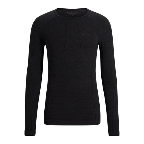 Fahrrad Unterhemd Falke WOOL TECH LONGSLEEVED SHIRT Langarmshirt 2025