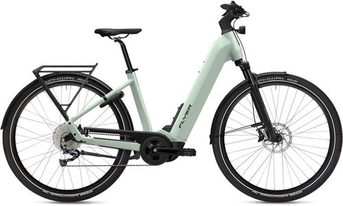 E-Stadtrad FLYER Upstreet 5.10 Comfort 2024 | 630 Wh | 28 Zoll | Tiefeinsteiger
