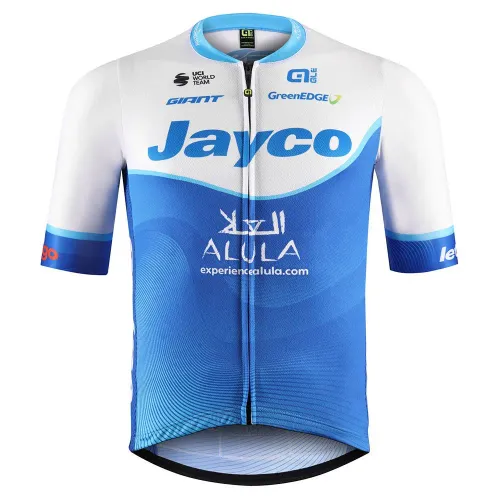 Fahrradtrikots kurzarm GIANT Jayco Alula Pro Replica 0