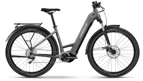 E Crossbike Haibike Trekking 4 2023 | 720 Wh | 27,5 Zoll | Tiefeinsteiger
