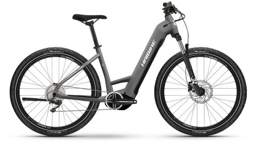 E Crossbike Haibike Trekking 4 Cross 2023 | 720 Wh | 27,5 Zoll | Tiefeinsteiger