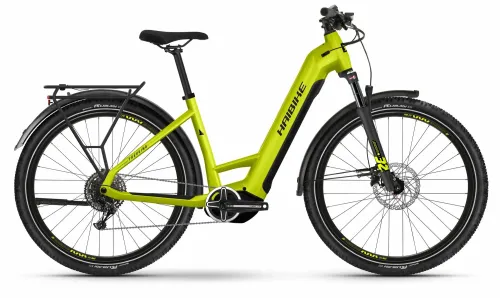 E-Bike Tourenrad Haibike Trekking 5 2024 | 720 Wh | 27,5 Zoll | Tiefeinsteiger