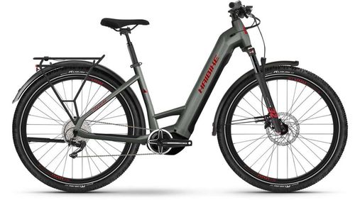 E-Bike Tourenrad Haibike Trekking 5 2024 | 720 Wh | 27,5 Zoll | Tiefeinsteiger