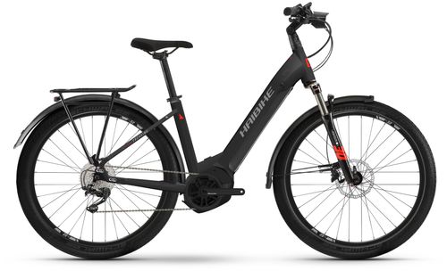 E Crossbike Haibike Trekking 6 2023 | 630 Wh | 27,5 Zoll | Tiefeinsteiger