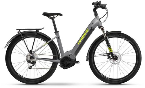 E Crossbike Haibike Trekking 6 2023 | 630 Wh | 27,5 Zoll | Tiefeinsteiger