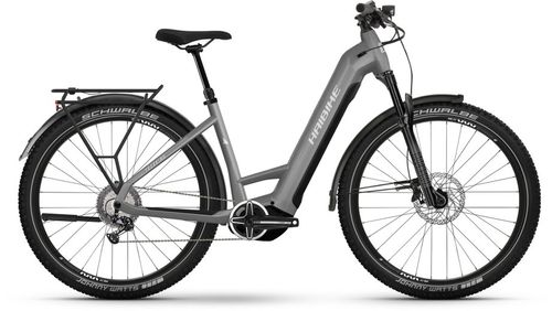 E-Bike Tourenrad Haibike Trekking 7 2023 | 720 Wh | 27,5 Zoll | Tiefeinsteiger