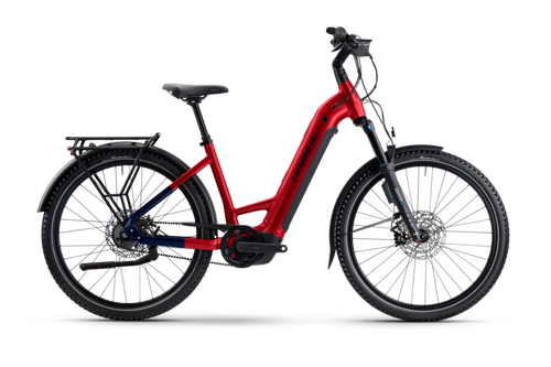 E-Bike Tourenrad Haibike Trekking 9 ABS 2025 | 800 Wh | 27,5 Zoll | Tiefeinsteiger