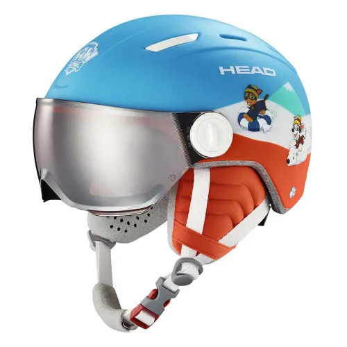 Ski Helm Head Mojo Visor Helfer Auf Vier Pfoten Junior-Skihelm 2025
