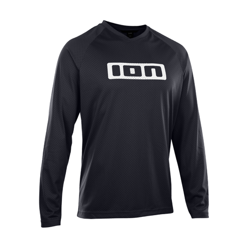 Fahrradtrikots langarm ION JERSEY LOGO LS MTB 2025