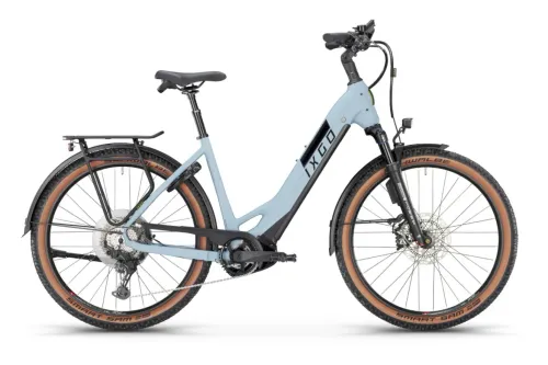 E-Bike Tourenrad IXGO Bikes MT-E FIVE 2025 | 750 Wh | 27,5 Zoll | Tiefeinsteiger