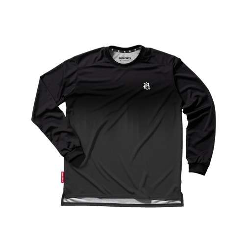 Fahrradtrikots langarm Loose Riders ESS. DIPPED GREY MTB Bikeshirt