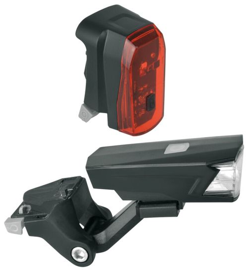 Fahrradlicht Set MonkeyLink PHENON NUUK 30 LUX SET RECHARGE 2023