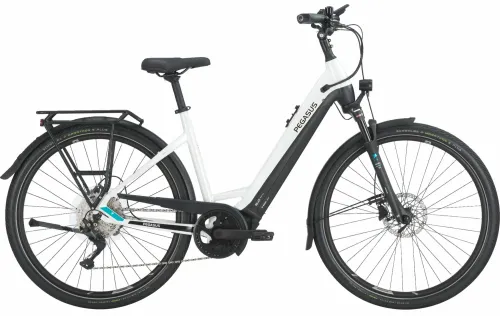 E-Stadtrad Pegasus Premio EVO 10 Lite 2023 | 500 Wh | 28 Zoll | Tiefeinsteiger