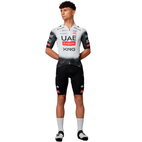 Fahrradtrikots kurzarm Pissei UAE Team Emirates-XRG 2025 Magistrale Official